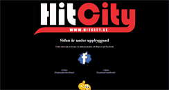 Desktop Screenshot of hitcity.se